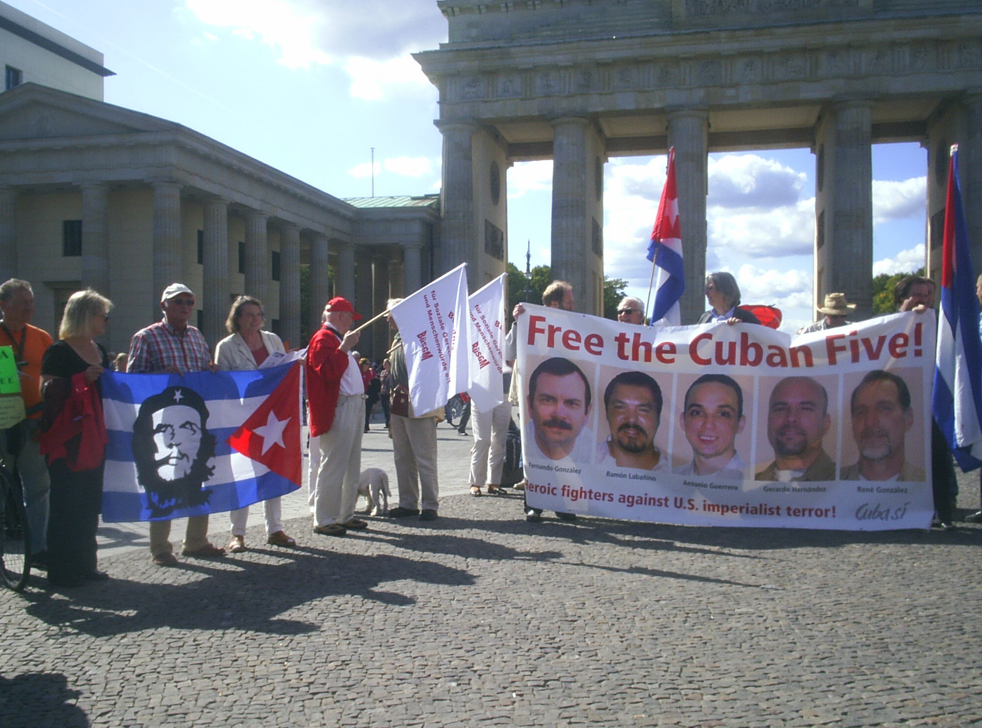 Aktionstag Free the Cuban Five- Berlin