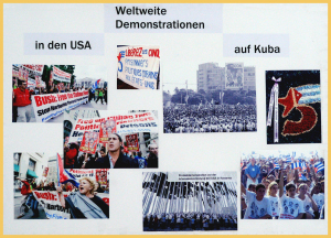 Demonstrationen in den USA und auf Kuba